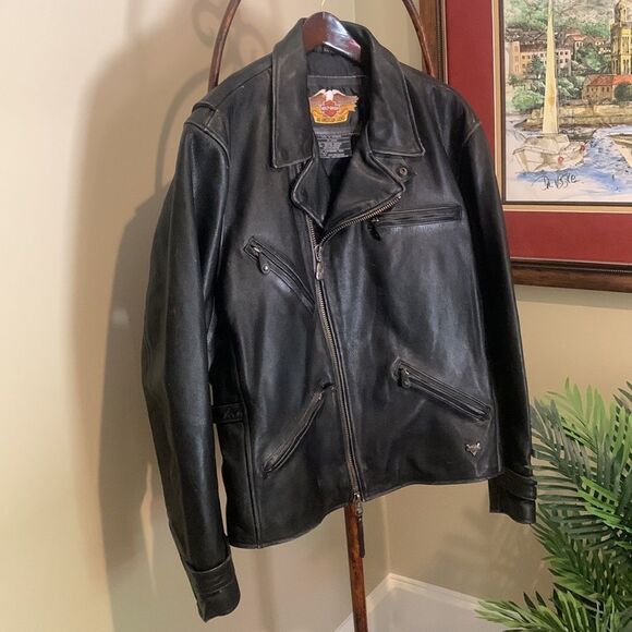Vintage Leather Harley Davidson Jacket - Picture 4 of 10